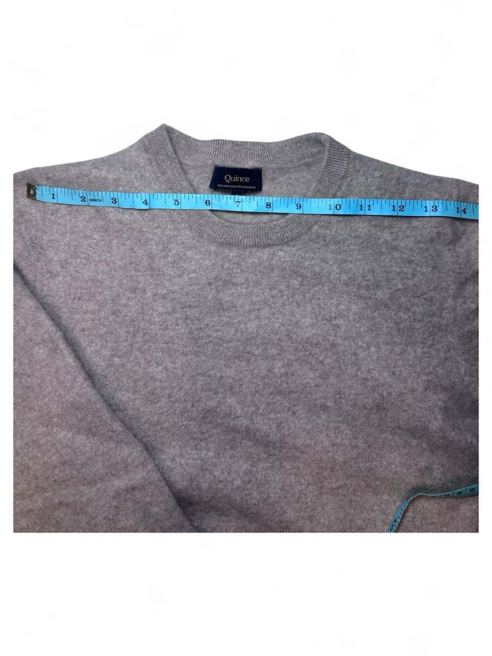 Quince 100% Mongolian Cashmere Crewneck Sweater Women’s XL Tan - Picture 5 of 7